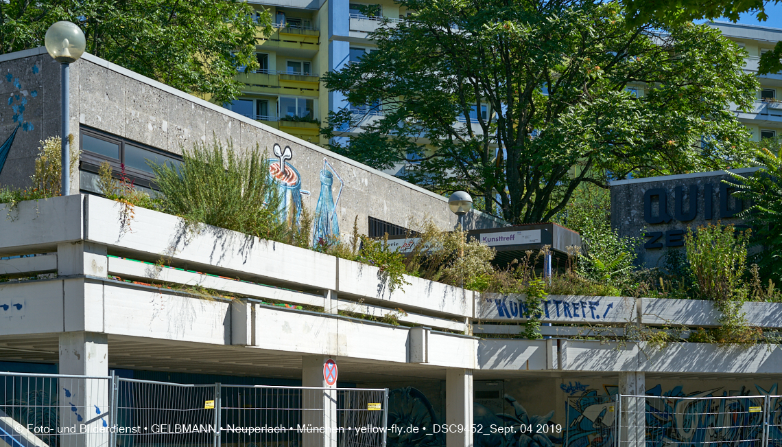 04.09.2019 - Einkaufs- und Wohnzentrum Quiddestraße in Neuperlach